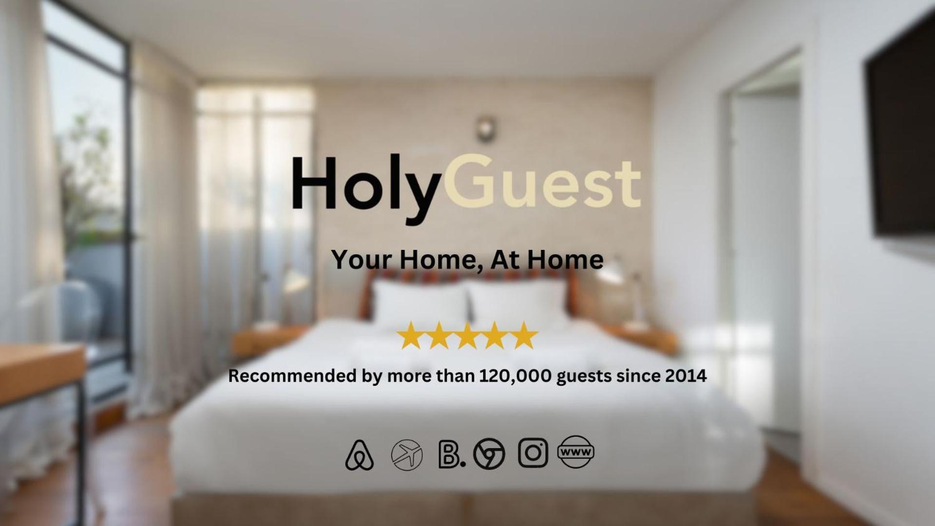 Comfortable Apartment With Balcony By Holyguest Tel Aviv Exteriör bild